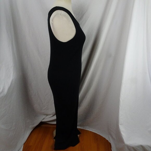 Universal Thread Women Long Black Tank Dress Size L - Picture 4 of 8